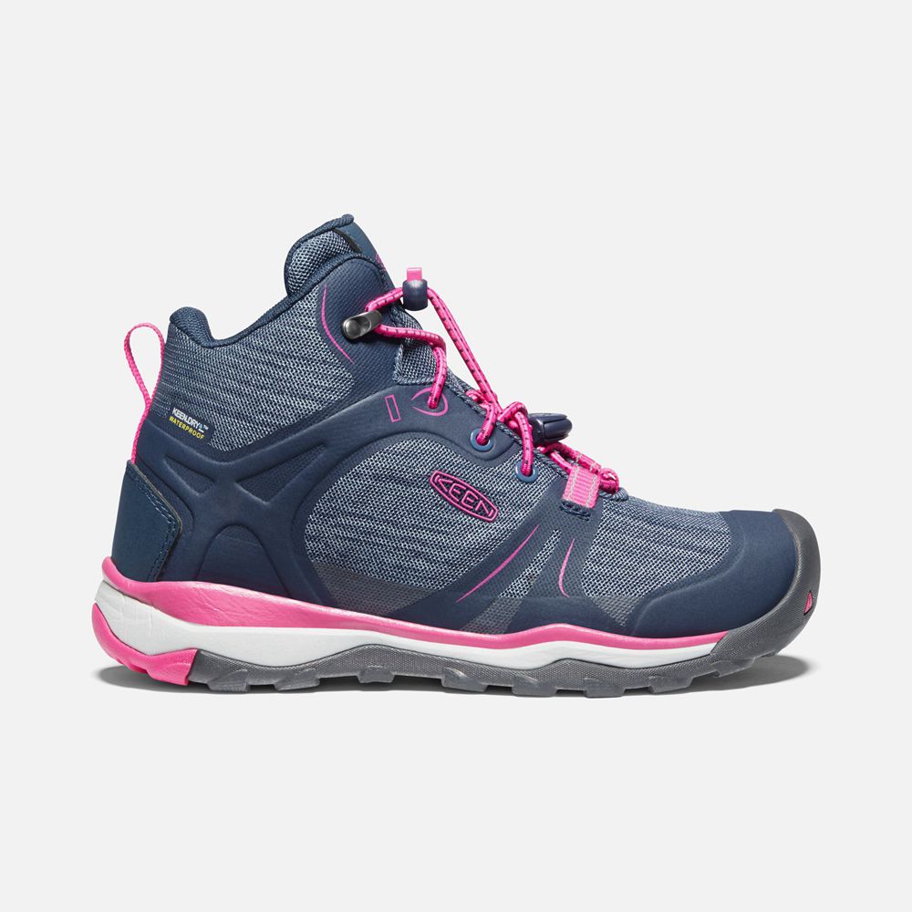 Keen Laarzen Kinderen Zwart/Roze - Terradora Ii Waterproof - 95803-XEPL